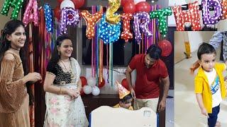  AYAN's BIRTHDAY SPECIAL VLOG देखो धूमधाम से मनाया बेटे का 2 जन्मदिनB'SpecialPart2