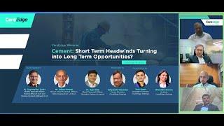 Experts Insights on #cement sector | CareEdge Webinar: Cement...