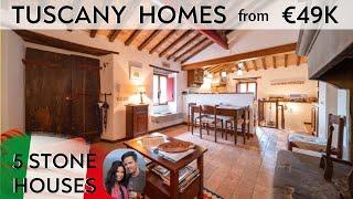 5 Incredible Tuscany Homes From €49K | Italian Stone Houses For Sale