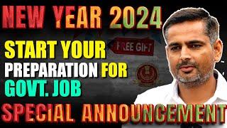 SSC CGL 2024 | MATHS | BY RAKESH YADAV SIR | NEW YEAR 2024 ANNOUNCEMENT