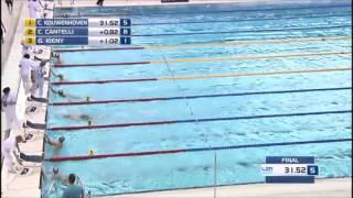 European Masters Swimming - 50m Freestyle Men - Heat 66 - Pool 1 - London 2016