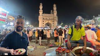 HYDERABAD CHARMINAR STREET FOOD | RAMZAN SPECIAL 2023 | HYDERABAD CHARMINAR MEIN RAMZAN KI RONAK