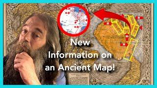 The Oronce Fine Map As You've Never Seen It #lostcivilization #ancientmysteries #atlantis