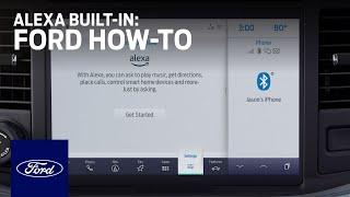 Ford Alexa Built-in | Ford How-To | Ford