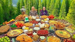 Village Recipes: Creating A Big Spread for A Traditional Azerbaijani Breakfast!