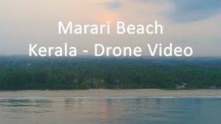 Marari Beach Kerala Drone Video