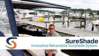 SureShade Innovative Retractable Sunshade System for Boats