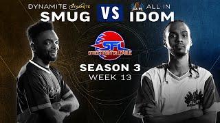 Smug (Balrog) vs. iDom (Laura) - Bo3 - Street Fighter League Pro-US - Season 3 Week 13