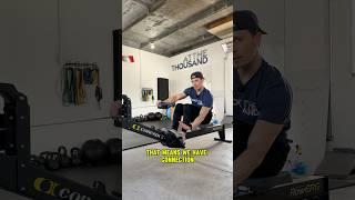 Don’t waste your length when rowing. Stay connected. #rowing #rowingcoach @concept2usa