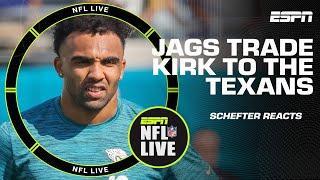 Jags trade Christian Kirk to the Texans  Why Houston decided to make the move | NFL Live