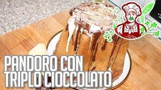 #PANDORO ripieno di #cioccolato! (#ricetta per te)@ricetteflash