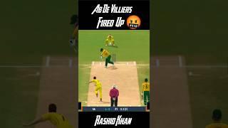 Ab De Villiers Smashes Rashid Khan #shorts #rc24 #abdevilliers