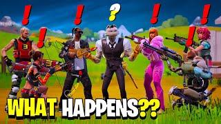 What Happens if ALL 7 Bosses Meet in Fortnite REMIX!