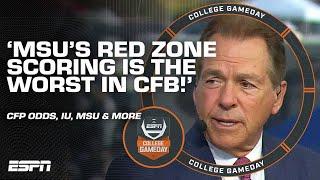 WHO HAS BEST ODDS to make 12-team CFP? + Nick Saban's critical of MSU  | College GameDay