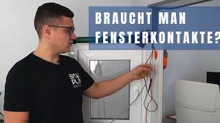 Wofür braucht man FENSTERKONTAKTE? Reedkontake im Smarthome/ KNX System |Alexa+KNX EibPort| SiwuPlan