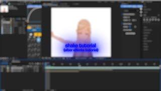 shake tutorial // after effects tutorial