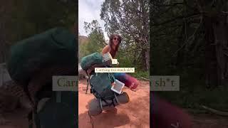 Learn from my mistakes  #camping #hiking #backpacking