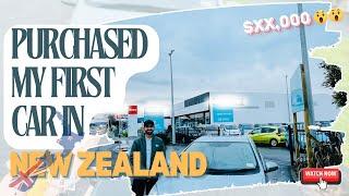 Finally Purchased my first car in New Zealand II How to buy a car in NZ II #internationalstudents