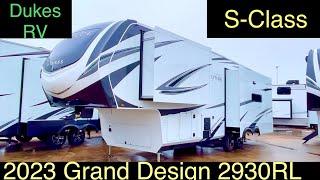 2023 Grand Design Solitude S-Class 2930RL Rear Living Luxury 5th Wheel