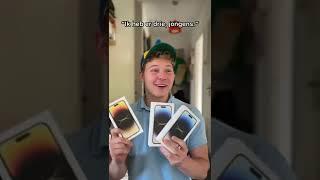 Max koopt 3 IPhones?!  Wat voor telefoon heb jij? 