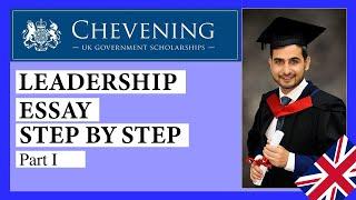 How to write Chevening Essay Leadership PART 1