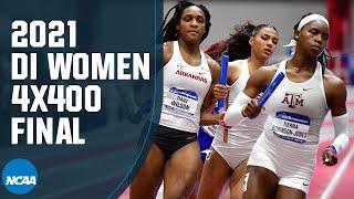 Women's 4x400 - 2021 NCAA Indoor Track and Field Championship