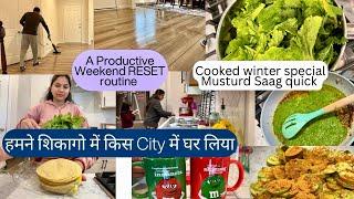 *A CALM PRODUCTIVE SUNDAY*reset Routine/*WINTER SPECIALMEAL HACK/Indian Mom Daily Busy Routine vlog