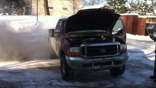 7.3 PowerStroke -19ºF Cold Start Attempt