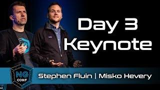 Day 3 Keynote | Stephen Fluin & Misko Hevery