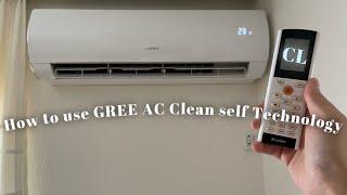 Self Clean GREE AC Technology Step by Step Process