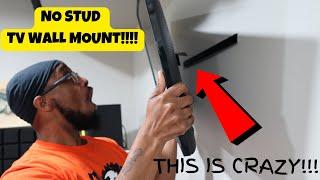 Studless Drywall TV Mount for 26-55 inch TVs REVIEW!!! THIS IS CRAZY!!!