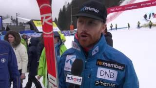 Leif Christian Haugen made biggest jump in the 2nd run of #vitranc2017 giant slalom