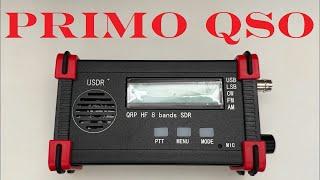 USDX USDR+ RED CORNER, RICETRASMETTITORE HF + 50mhz QRP ESTREMAMENTE PORTATILE,(paret3 - primo qso).