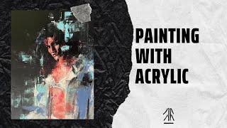 acrylic painting on canvas full video