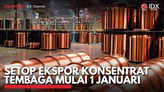 Setop Ekspor Konsentrat Tembaga Mulai 1 Januari | IDX CHANNEL