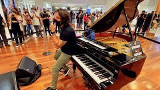 a-ha Take On Me (Piano Shopping Mall)