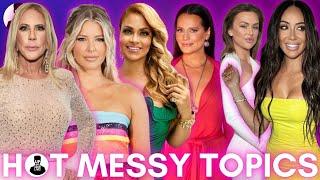 New Seasons and New Lawsuits! | Hot Messy Topics #BravoTV