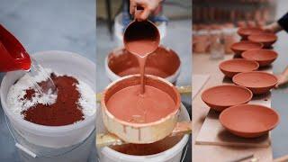 How to Mix Pottery Glazes and How I Glaze Pots — Narrated Version