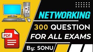 Computer Networking MCQ | Network topology important questions and answers PDF Free Download