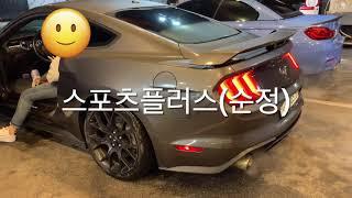 머스탱 2.3 순정/가변 배기음(노말,스포츠+) | Mustang 2.3 ecoboost pure & tuned exhaust sound(normal, sport+)