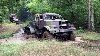 Militärtreffen Zeithain 2015 mit Ural 375D Kraz-256 Tatra-813 Gaz-69 UAZ-469 IFA P3 NVA GSSD КрАЗ