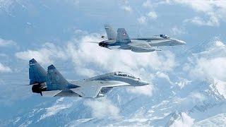 MiG-29 versus F/A-18 in Dogfight