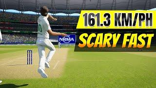 Playing With The FASTEST Bowler In Cricket 24