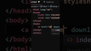 КАК СДЕЛАТЬ КНОПКУ СКАЧИВАНИЯ В HTML? #html #css #js #javascript #frontend #фронтенд