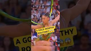 Barbara Domingos – Stunning Rhythmic Gymnastics Performance | Paris 2024 Highlights