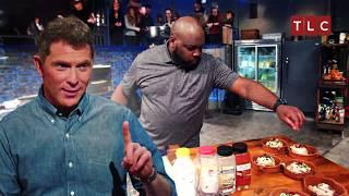 Roosevelt beats Natalia on a cooking show with raw biscuits! | Beat Bobby Flay | TLC