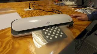 Laminating Using the Fox.Build CS-1223 Laminator