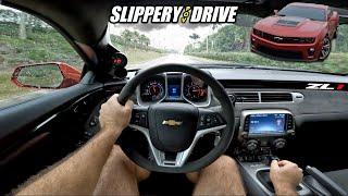 650hp ZL1 vs. Wet Roads - 5th Gen Camaro ZL1 POV Drive [4K]