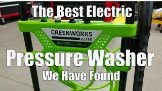 Maintenance Free Homeowner Pressure Washer | Greenworks Elite Electric 2000 PSI