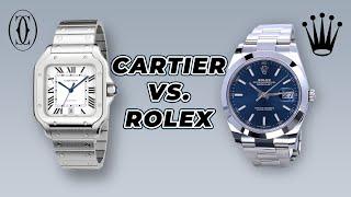 Cartier Santos vs. Rolex Datejust - Which One Should You Buy?